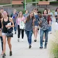 Groupofstudentswalkingtochapel